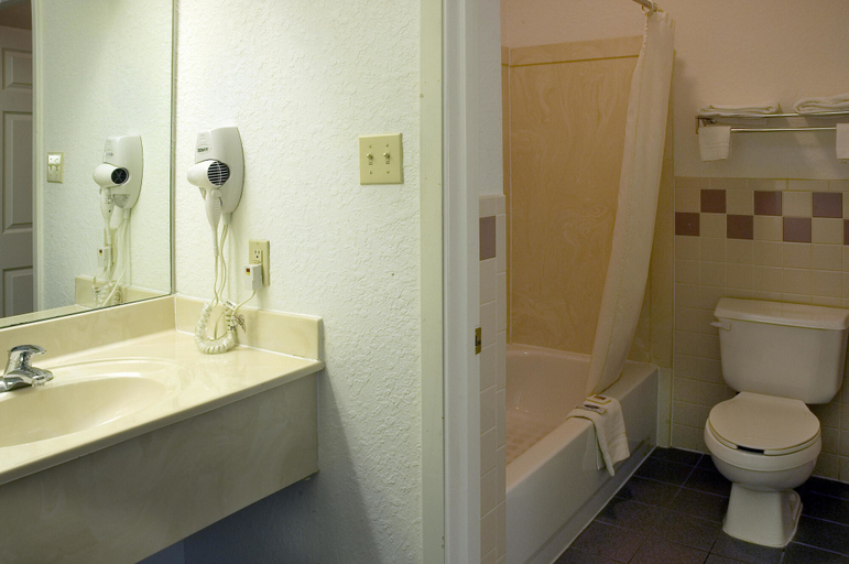 Bathroom 3, Budget Host, Hempstead Inn, Houston