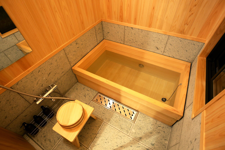 Bathroom 3, Machiya AND, Kyoto