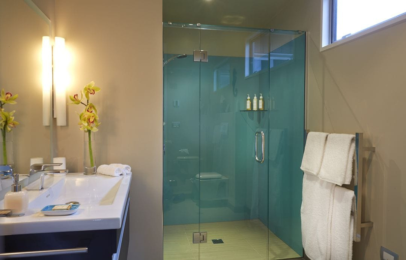 Bathroom, Almyra Waterfront Accommodation, Tasman