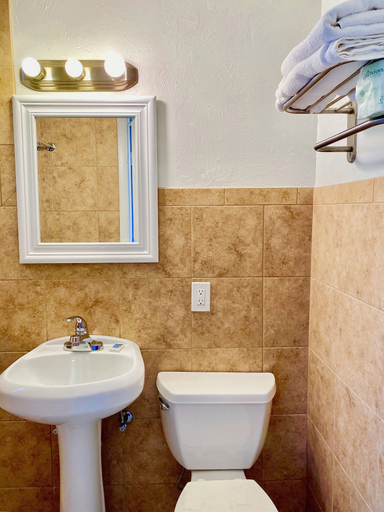 Bathroom 3, Glades Motel, Collier
