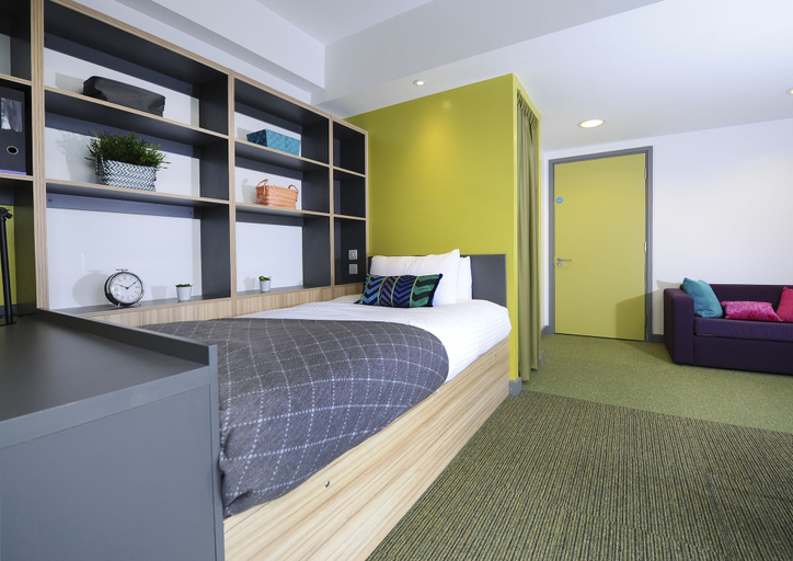 Bedroom 3, Peel Park Quarter - Campus Accommodation, Manchester