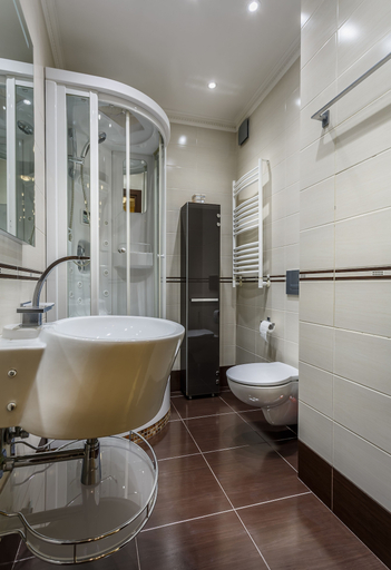 Bathroom 2, FortEstate Dmitriya Ulyanova City View, South-Western