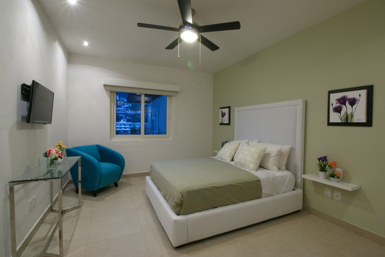 Bedroom 3, Top Floor 2 Bedroom at Zenith, Puerto Vallarta
