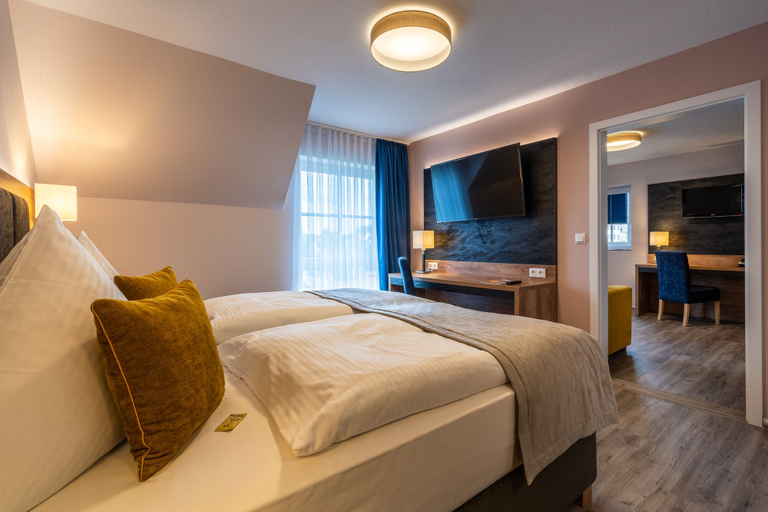 Bedroom 2, AKZENT Hotel Frankenberg, Mittelsachsen