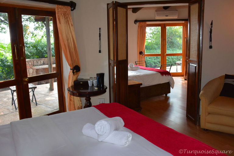 Bedroom 3, La Montagne Guest Lodge, Bojanala