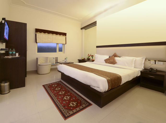 Bedroom 2, Hotel Maniram Palace, Agra