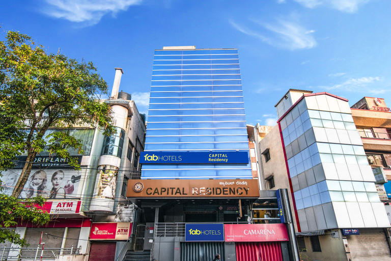 Exterior & Views, FabHotel Capital Residency Brigade Rd, Bangalore
