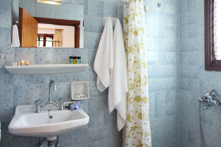Bathroom 4, Hotel Nostos, Ionian Islands