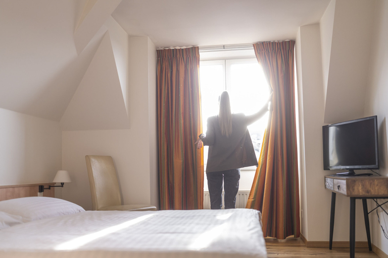 Bedroom 4, Hotel Le Rive Sud, La Broye