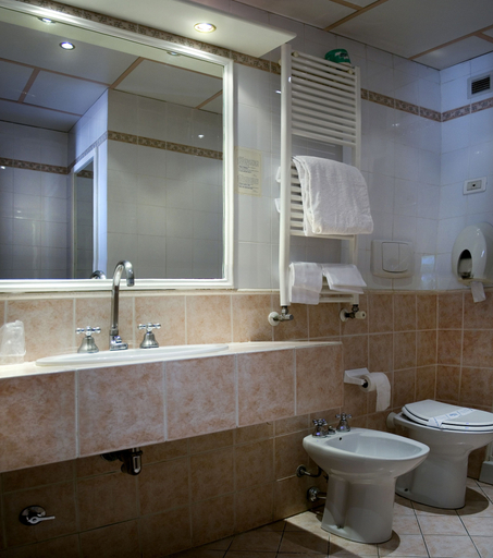 Bathroom, Hotel Salaria, Rome