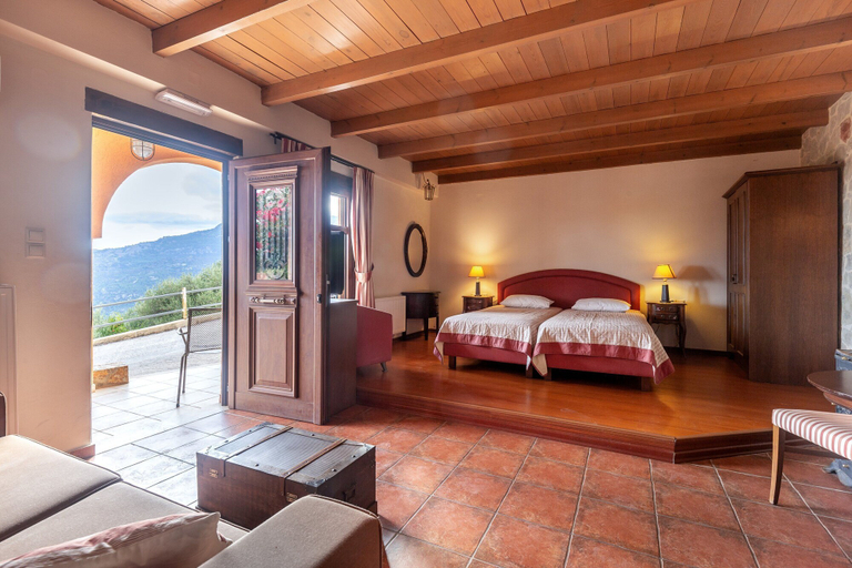 Bedroom 4, Mala Villa, Crete
