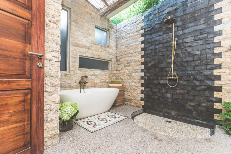 Bathroom 4, Luxury A Priori Ubud, Gianyar