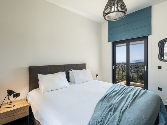 Bedroom 3, ZENtrum Holidays Crete | Villa Asteri, Crete