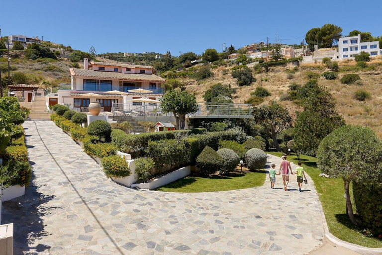 Exterior & Views, Charming Retro Studio With Shared Pool and View RU, Crete