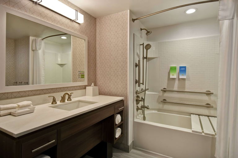 Bathroom 4, Home2 Suites by Hilton Taylor Detroit, Wayne