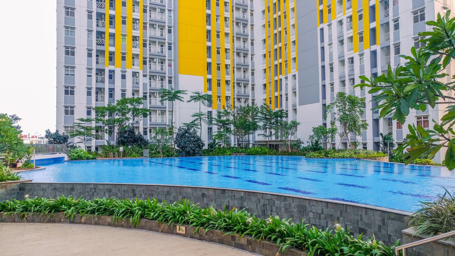 Modern 2BR Apartment for 4 Pax at Springlake Summarecon By Travelio, Bekasi