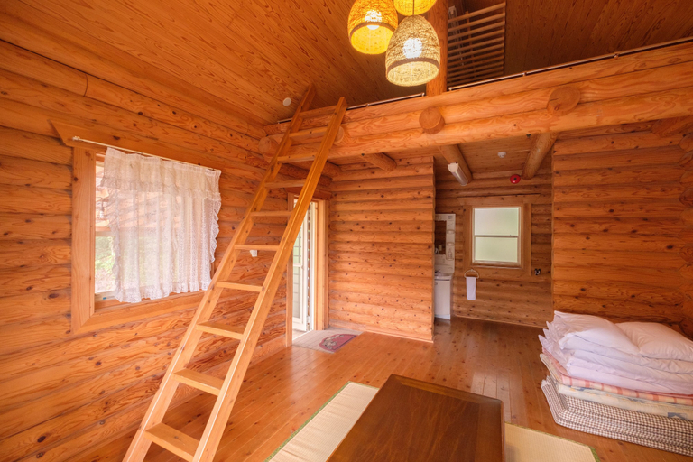 Bedroom 3, Log Cabin Kinoko No Sato, Beppu