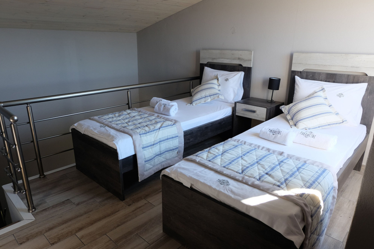 Bedroom 2, Paramithi Luxury Apartments, Central Macedonia
