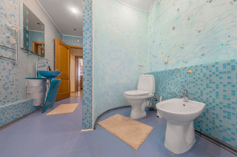 Bathroom 4, InnHome Apartments on Vorovskogo 36b, Chelyabinsk gorsovet