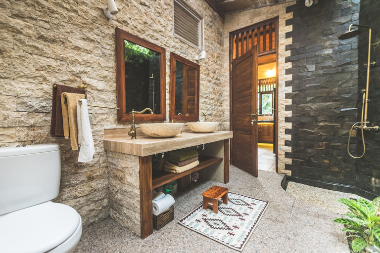 Bathroom 4, Luxury A Priori Ubud, Gianyar