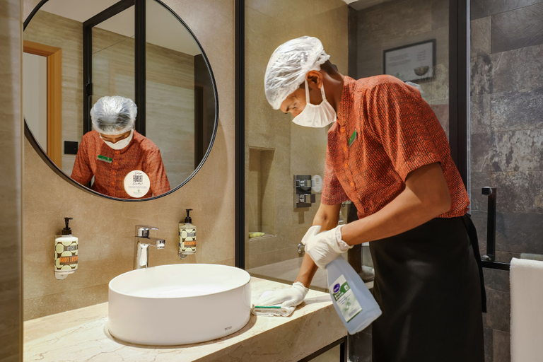Bathroom 4, Lemon Tree Premier Vijayawada, Krishna