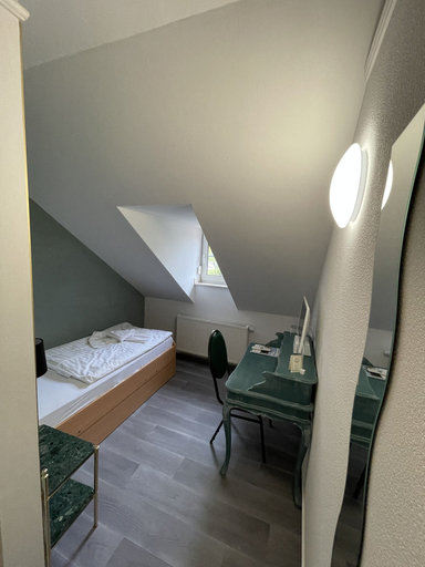 Bedroom 3, Hotel Garni Hennesburg, Eisenach