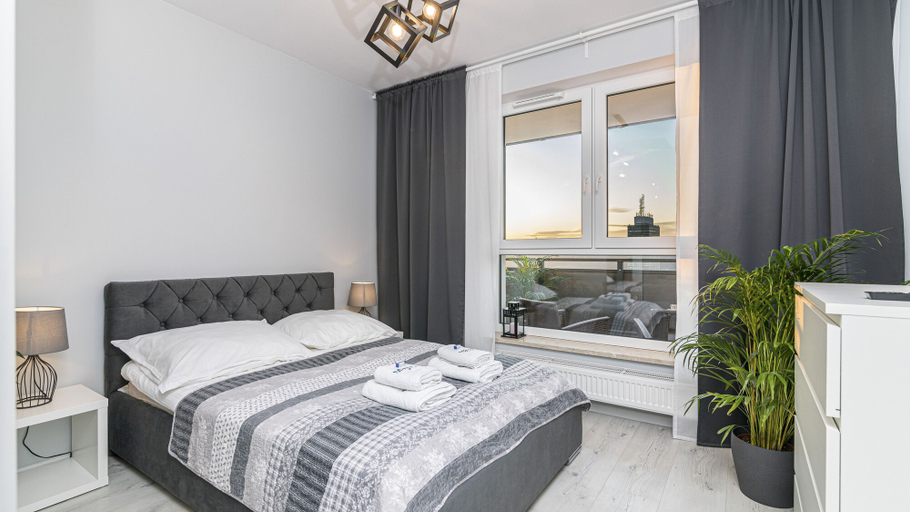 Bedroom 3, Maya's Flats & Resorts - Wałowa, Gdańsk City