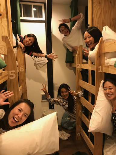 Bedroom 2, Hostel Yuigahama & Soba Bar, Kamakura