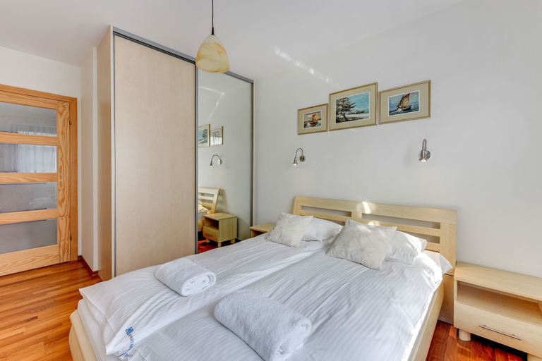 Bedroom 3, Apartinfo Center Apartments, Gdańsk City