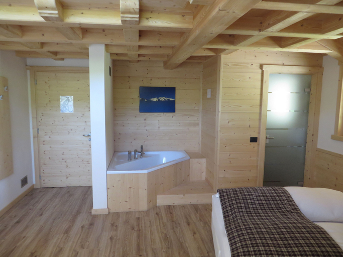 Bathroom 4, Ecohotel Chalet des Alpes, Sondrio
