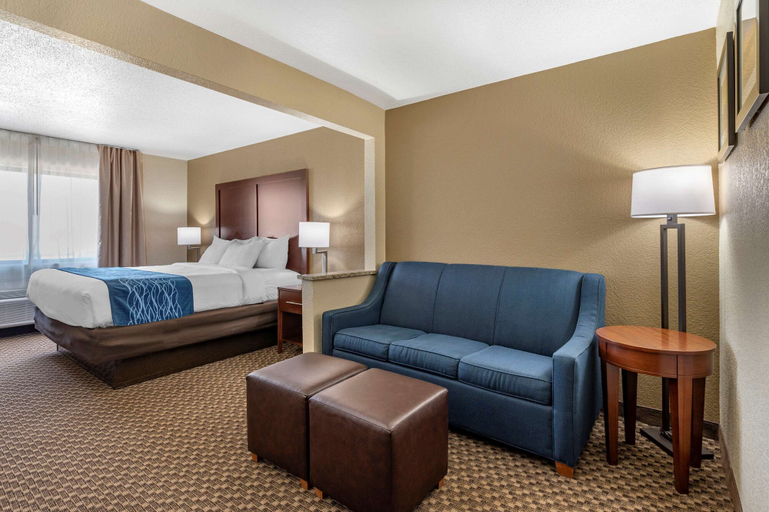 Bedroom 3, Comfort Inn Near Kokomo Speedway, Howard