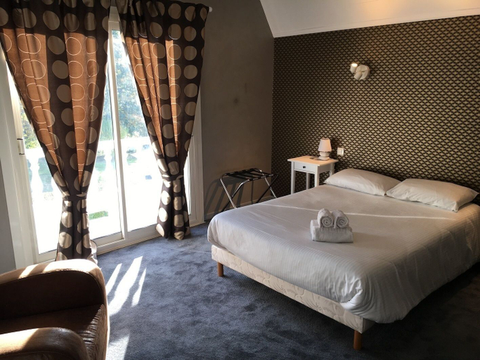 Bedroom 3, Hôtel Restaurant Logis Côté Lac, Loire-Atlantique