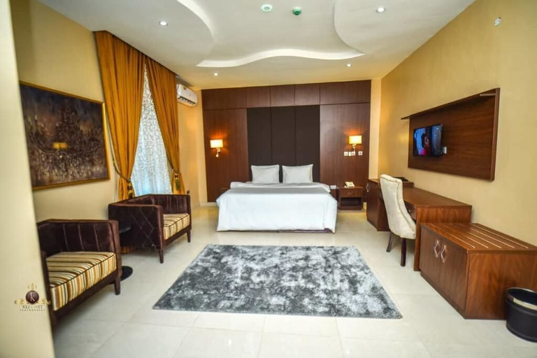 Bedroom 2, JJ Mas Hotel, Owerri Municipal