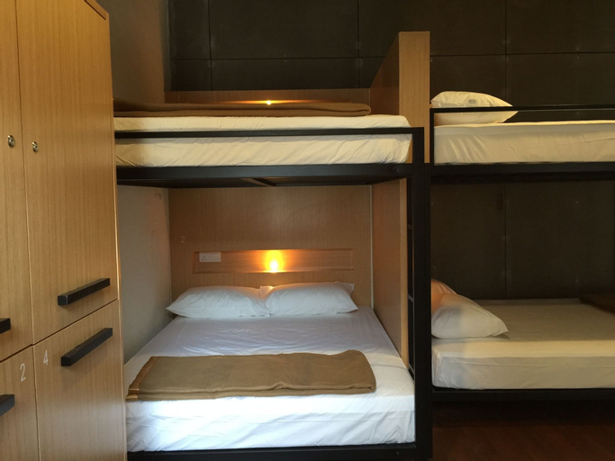 Bedroom 3, The Frame Guesthouse - Hostel, Penang Island