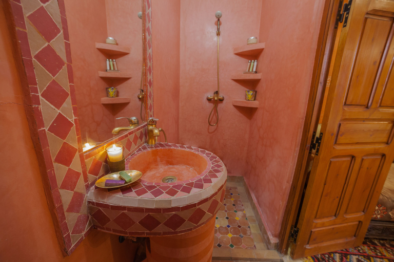 Bathroom, Dar Ikalimo Marrakech, Marrakech