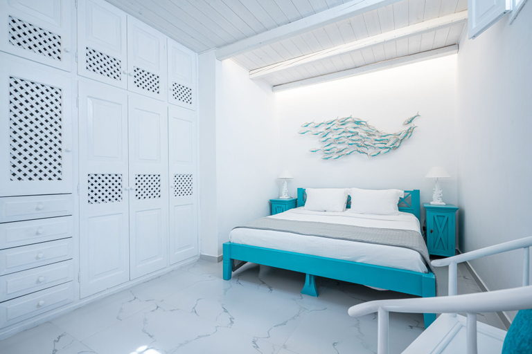 Bedroom 3, Oia Sunset Villas, South Aegean