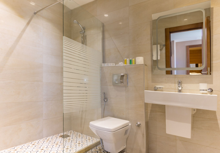 Bathroom 5, The Seventh Star Hotel Suites, Amman
