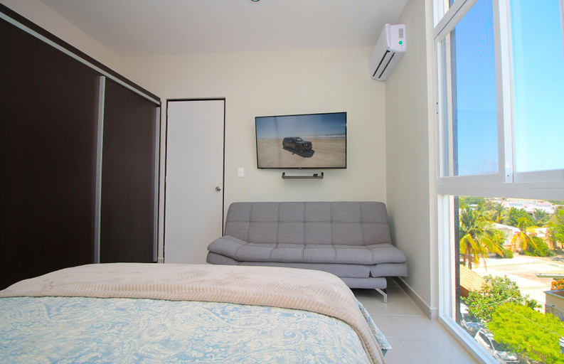 Bedroom 3, Riviera Towers 2BR & Pool, Cozumel
