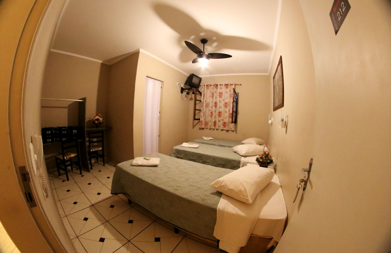 Bedroom 3, Hotel Bismark, São Bernardo do Campo