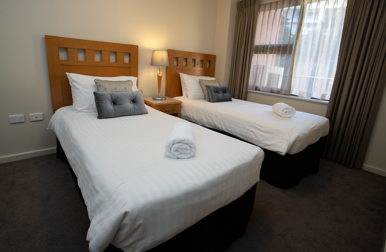 Bedroom 3, Apartments on Mounts Bay, Perth