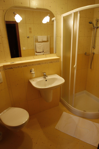 Bathroom 5, Hotel Majolika, Pezinok