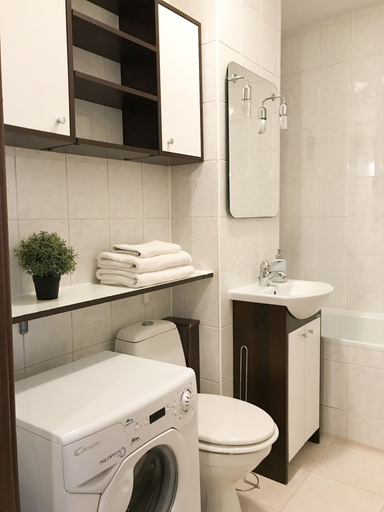 Bathroom, AP-Apartments Zgoda No. 13, Warsaw