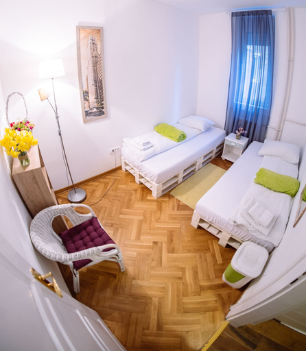 Bedroom 3, Hostel Beogradjanka, Belgrade