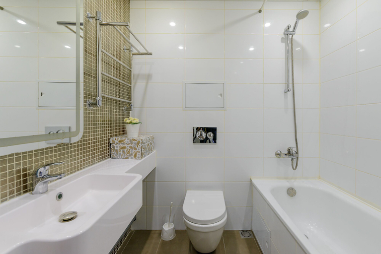 Bathroom 2, Apartments Domotelli Ye's, Sankt-Peterburg gorsovet