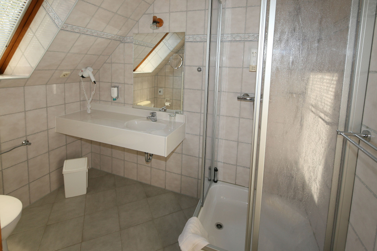 Bathroom 5, Hotel Wenzels Hof, Nordsachsen