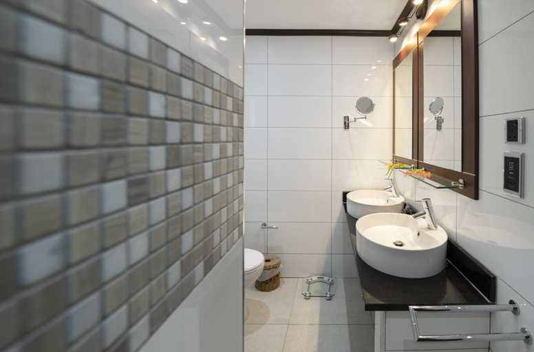 Bathroom 5, Auberge Chez Plume