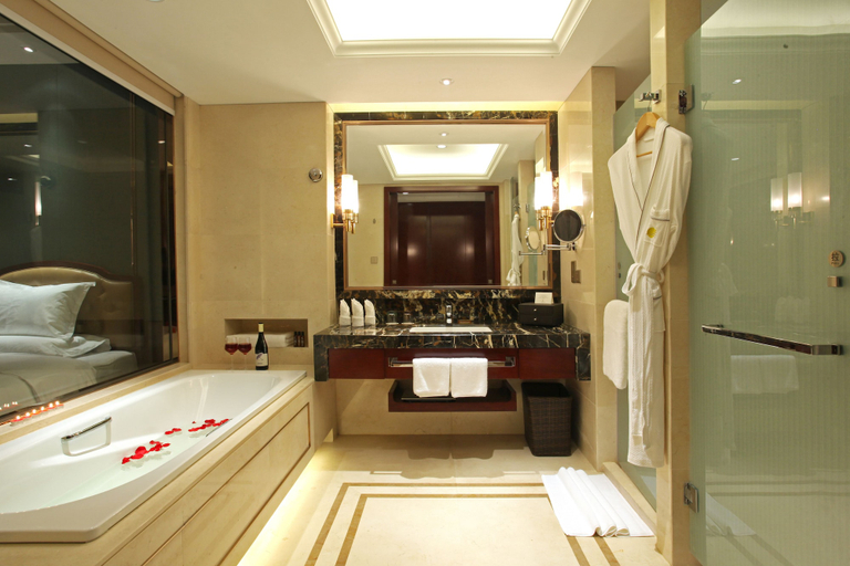 Bathroom 4, Haili New Century Grand Hotel Haiyan, Jiaxing