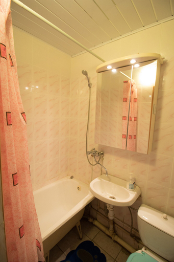 Bathroom, Flats of Moscow Apartment Balaklavskiy 4k4, South-Western