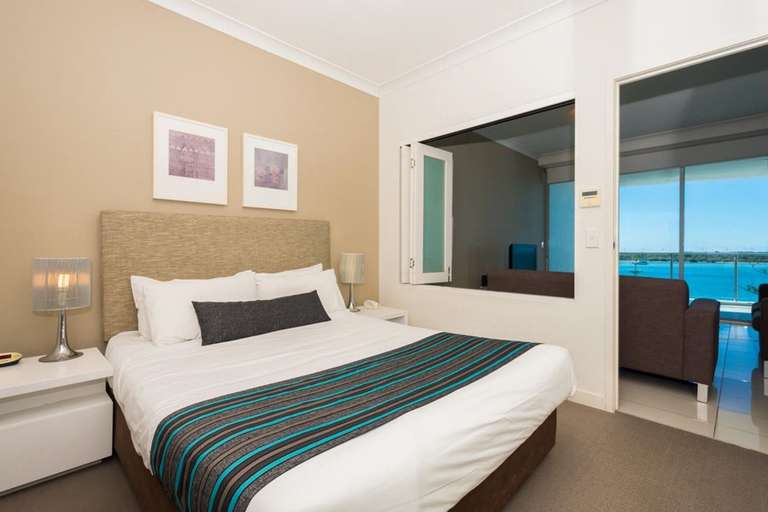 Bedroom 3, Silvershore Apartments on the Broadwater, Gold Coast