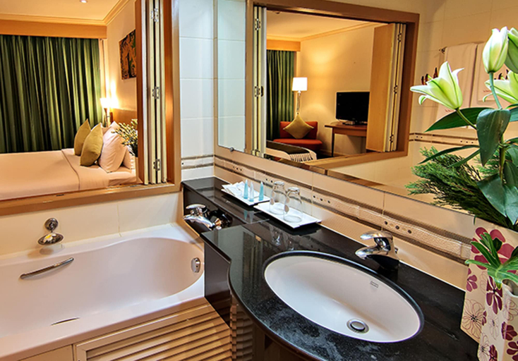 Bathroom 5, Bossotel Bangkok, Bang Rak